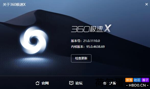 360极速浏览器X v22.1.1084绿色版