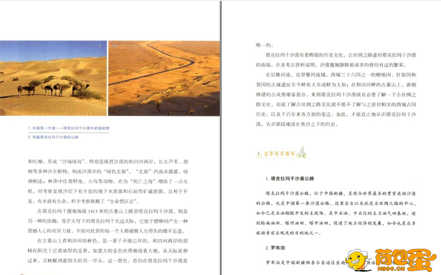 《踏沙观海去旅行》大漠豪情 浩荡沙海[pdf]