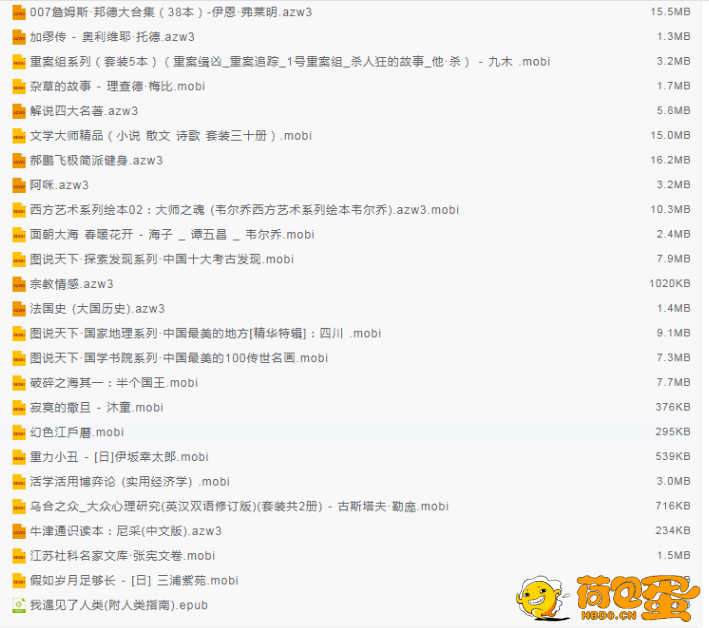 《上万本电子书籍》[pdf.epub]
